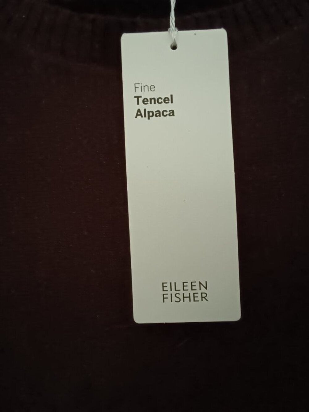 Eileen Fisher Lightweight Wool Blend Box top Sweater NWT MSRP $198 - Picture 6 of 7